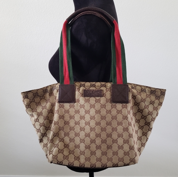Gucci Handbags - B2G1 VTG Gucci GG Monogram Medium Canvas Tote Bag
